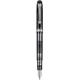 PILOT Custom 74 Fountain Pen, Black Smoke Barrel, Medium Nib (60955)