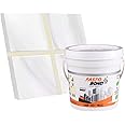 FASTO BOND Epoxy Grout - 1 Kg-3 Kg & 5 Kg - GOLDAN_ GLITTER-SPARKLE Colors Tile Grout_Fastobond | 3 Components only | Premixed Glitter for Uniform Finish (1 KG, WHITE GOLDEN)