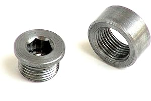 Innovate Motorsports 3736 Stainless Steel Exhaust Bung and Plug Kit