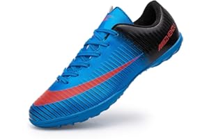 Zapatillas de fútbol Topoption para niños y adultos, profesionales, para entrenar al aire libre, para exteriores, atléticos, con tacos, unisex