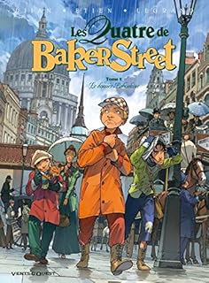 jaquette livre Les Quatre de Baker Street - Tome 02: Le Dossier Raboukine