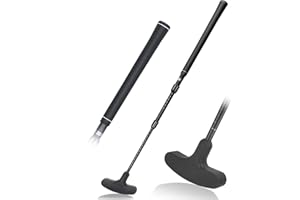 TOVII Golf Putter – Single Red Practice Club for Indoor & Outdoor Putting Training, Premium Stainless Steel Shaft, Comfortable Grip, Ideal for Golf Practice & Mini Golf