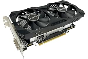 QTHREE Radeon RX 560xt 8GB GDDR5 128-bit Tarjeta Grafica, HDMI, DVI-D, DisplayPort, Tarjeta de vídeo para pc, GPU, PCI Express x16, DirectX 12
