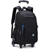 Amythe Rolling Backpack for Kids, School Backpacks for Teenagers High | School Backpacks for Teens High School College with T