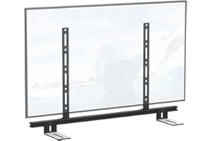 DINGHOSEN Heavy-duty Sound Bar Mounts Under TV for Samsung, Vizio, LG, Bose and More Soundbar Bracket Under TV or Above TVs - Adjustable Height & Depth Sound Bar Bracket Hold Up to 35 Lbs