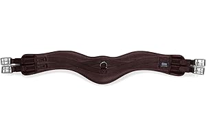 Shires ARMA Anti-Chafe Anatomical Girth with Elastic - Brown 46