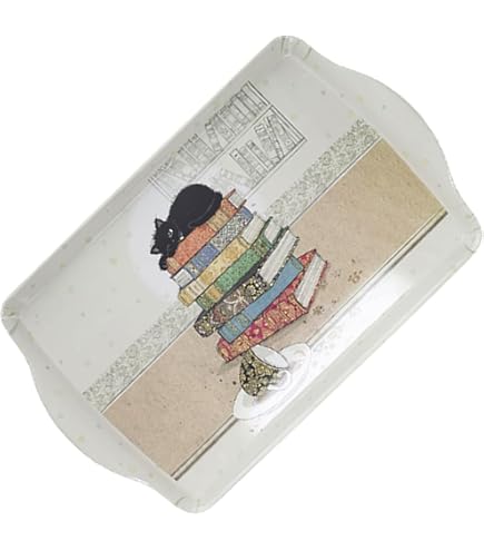 KIUB Mini-dienblad met dieren – motief kat bruin Ziggy