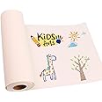 PALUDO Off White Drawing Paper Roll, 22.5 cm x 20m White Art Paper Roll Thicken 85 g/m, Eye Care Easel Paper Roll, Paper Drawing Roll for Art Sketch Paint Drawing Board