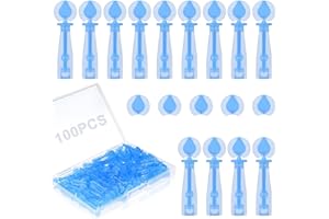 JEYORZY 100 Pcs Aghi Monouso per Acne, Strumenti Per La Rimozione dei Punti Neri, Blackhead Estrattore, Strumento Professionale per la Rimozione di Punti Neri e Brufoli, Ideale per la Cura della Pelle