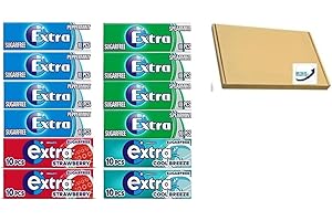 BBL BADA BUSINESS LIMITED Extra Chewing Gum Bundle Pack Assorted (EXTRA GUM 12 PACK BUNDLE)