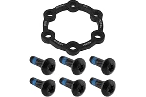 eMagTech Hub Brake Disc Spacer with Screws Aluminum Alloy Suitable for Most Mountain Bikes