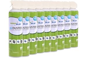 GREEN BLUE GreenBlue GB600 Air Duster 9x600ml Nettoyage atomiseur spray nettoyant pour air comprimé ozone amical OFFICE CLEAN (9)