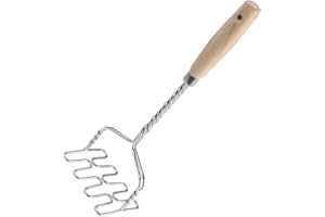 Westmark 61272270 Presse-purée en Acier affiné, Inoxydable, Argent, 34 cm