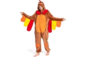 OLAOLA Erwachsene Fennec Fox Onesie Tier Pyjama Flanell Homewear Nachtwäsche Halloween Cosplay Kostüm Overall für Damen Herren