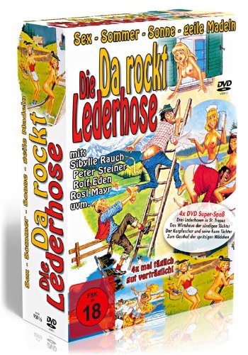 Preisvergleich Produktbild Da rockt die Lederhose - 4er DVD-Schuber
