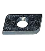 10 Stück M6 Lötmuttern | Karbonstahl Schweißmuttern 23x14x8mm