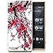 Produktbild Zanasta Designs Schutzhülle Sony Xperia Z5 Premium Hülle Silikon Case Cover Slim Silikonhülle Motiv Sakura