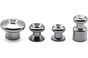 J CLARKE MARINE Stainless steel lacing button stud hook loop bungee shockcord 316 A4 Marine grade boat cover