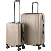 ITACA - Travel Suitcases Set Suitcases 4 Wheels - Travel Luggage Set - Lightweight Travel Suitcases Set Combination Lock, Cha