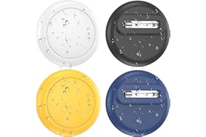 SPGUARD for AirTag Holder for Kids, Air Tag Tracker Device Holder for Kid,Fully Hidden Air Tags-4 Pack for Apple Waterproof with Clip Invisible Pin Airtags for Toddler,Children,Clothing,Backpack