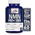 FITNESSVEDA NMN PRO+1000mg Truely Indian 99.9% Pure | Cellular Repair | Healthy Ageing | Improves NAD+ Support & Skin Health - 60 Capsules- Pack of 1