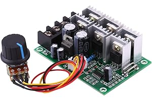 KUIDAMOS Speed Controller ,DC10-55V 40A Overload Protection Board, Motor Speed Controller Switch, Motor Speed Controller Switch Control