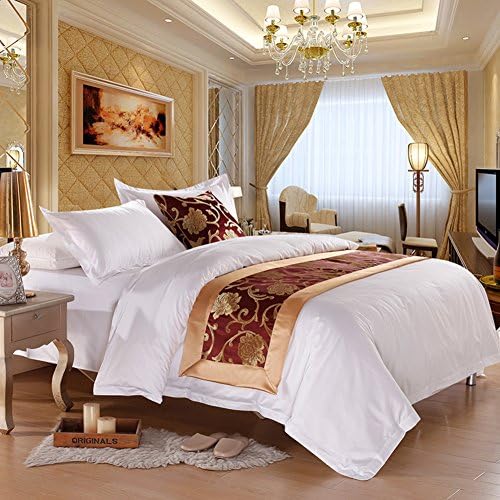A five-star hotel bed/Hotel bed scarf/ bed foot mat/bed runner/bed cover/decorative strip/ table runner/covering cloth/tea table runner / table cloth-J 50x240cm(20x94inch)