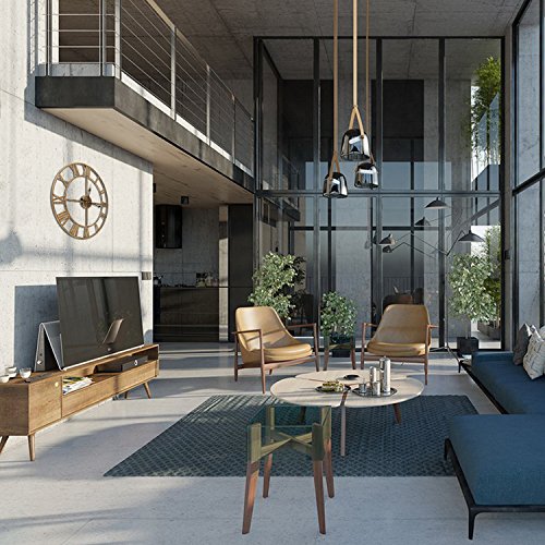 Seju Reloj De Pared Silencioso 30 Cm Sin Tictac De Madera Para