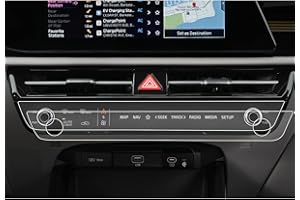 CDEFG [2 Pezzi] Compatibile Con Kia Niro SG2 / Sportage NQ5 2022-2024 2025 Pellicola Protettiva Navigazione 4H GPS Auto Navigatore Accessori (Condizionata)