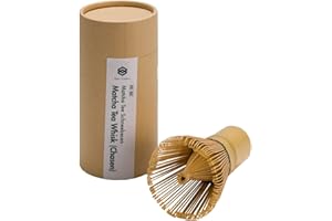 Ken Chiku - Bamboo Matcha Tea Whisk | 120 Prong | Chasen | Reusable | Sustainable | Hand Made