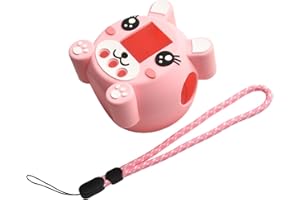 EASYBYMALL Punirunes - Funda protectora de silicona para juguete digital interactivo táctil, contra caídas y arañazos (para rosa)