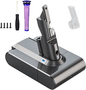 BuTure Batteria per Dyson V7, 4600mAh 21,6V Dyson SV11 Cord-free Batteria  Extra Trigger Motorhead Pro Fluffy Mattress materasso Aspirapolvere  Batteria con 1 Filtro 1 Cacciavite : Amazon.it: Casa e cucina