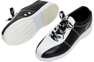 SDEQA Mens Bowling Trainers Garden Bowls Shoes Lawn Non-Slip Lightweight Bowlers Shoe Lace Up Big Size