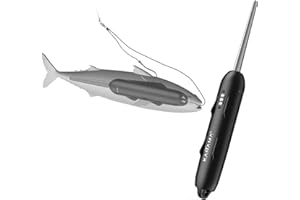 KANAMA Smart Bait Pro – Leurre de Pêche Robotique Électronique Étanche 300 m, Nage Automatique Et Réactivation d’Appâts Morts, Matériel de Pêche Électrique Rechargeable pour Eau Douce Et Salée, 1 Set