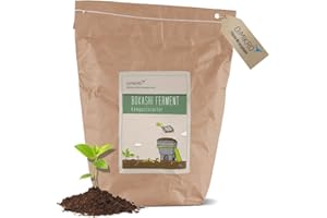 DIMIKRO Bokashi Ferment getrocknet - Kompoststarter und Fermentationshilfe für Bokashi Eimer - Mit Effektiven Mikroorganismen (2 Kg)