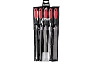 F. DICK Set di lime per meccanica per acciaio, ferro, metalli non ferrosi, taglio 2