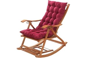 UWOBTN Cojín Reclinable para Tumbona, 120x48/150x48cm Cojines para Silla Mecedora, Exterior Reclinable Colchoneta Tumbona ,Cómodo Cojín de Sofá para Jardín, Piscina, Playa, Terraza y Balcón(F,120x48x8cm)