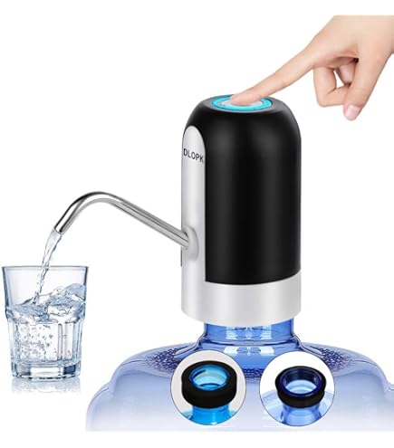 Pompe à Bouteille D'eau, Pompe à Eau Potable Automatique De Chargement USB De 5 Gallons, Pichets