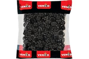 Cloetta 8714200000000 Venco Holland Lakritze 'Dubbelzoute Rondjes' 1 kg Packung (Doppelt gesalzen)