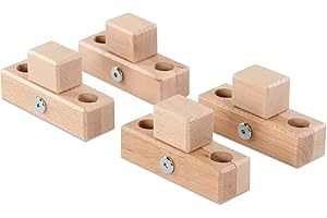 babybay Fixations de Parc Convient pour Modèles Original Midi Maxi Boxspring Light/Easy Laqué Naturel 1 Unité