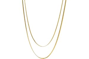 Purelei® Two Layers Kette Damen – Halskette Damen aus langlebigem Edelstahl – Wasserfeste Kette mit Anhänger – 40-45 cm Länge verstellbar – Halskette für deinen individuellen Look
