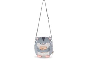 NICI mymochi Tasche & Rucksack für Kinder & Kuscheltierliebhaber, Niedliche Umhängetasche oder Kinderrucksack in süßem Kuscheltier-Design & mit verstellbarem Schultergurt