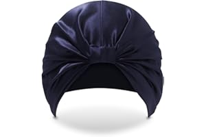 SILKE LONDON Silke Hair Wrap - The Kate | 100% Luxurious Silk Hair Wrap | The Silk Bonnet Hair Turban That Protects & Repairs Damaged Hair | Sleep Cap Suitable for Frizzy, Curly, & Straight Hair Types