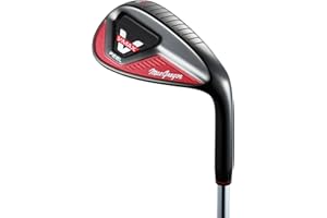 MacGregor V-Max Club de Golf léger pour Homme droitier Noir ou chromé 52, 56 et 60 degrés