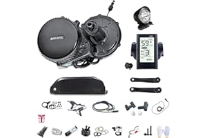 Bafang BBS01B 36V 250W Moteur à Vélo Électrique Mid Drive Kit de Conversion Ebike Moteur Mid pour VTT Vélo De Route 15.6ah Batterie