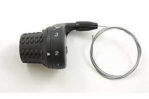 bankrupt_bike_parts 3 SPEED GRIPSHIFT TWISTGRIP BIKE INDEX GEAR SHIFTER LEFT HAND TWIST GEAR CHANGER