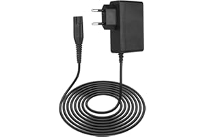 TIXEXO Ładowarka sieciowa 5,5 V, ładowarka pasująca do Kärcher, kompatybilna z Kärcher WV2, WV5, WV6, WV5 Premium, WV45, WV52, WV55, WV50, WV60, WV70, WV75, WV75 Plus