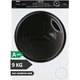 Haier I-Pro Series 5 HW90-B14959EU1IB Washing Machine Front Load 9 kg, Steam Function, Direct Motion Motor, Antibacterial Tre