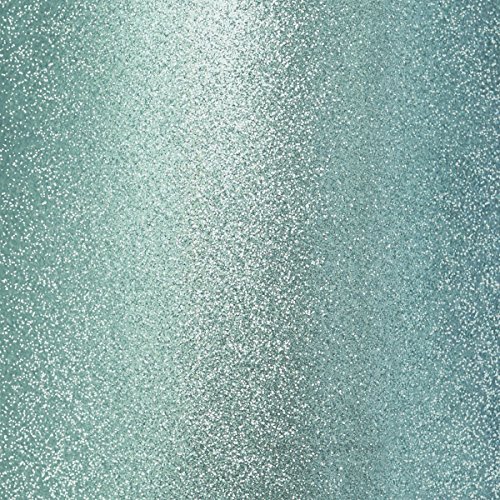5x Artoz Glitter Papier DIN A4 // himmelblau (hellblau) // glitzerndes Papier – Bastelpapier – Scrapbooking - 3