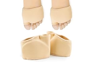 YUIP Coussinets Métatarsiens en Gel, Pads métatarsiens, Coussinets Plantaires pour Protections Soulage la Douleur au Pied respirants Coussins,Soulager les Métatarsalgies,Douleurs de Pieds